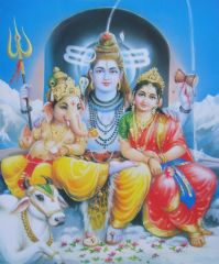 Shiva Parvati Ganesha